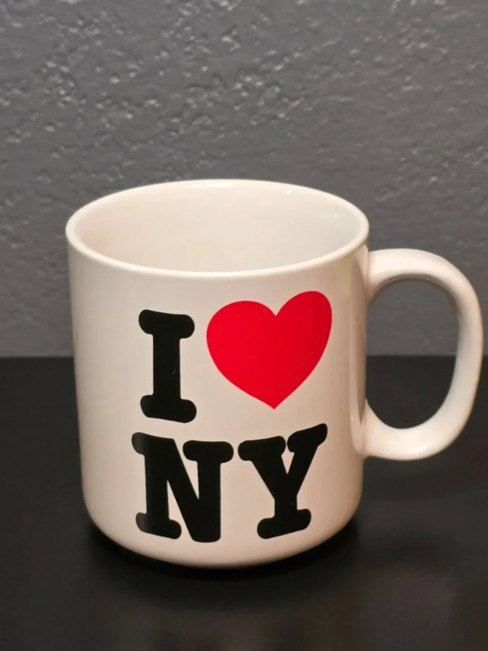 Vintage I Love NY Mug & Pinback Button Lot NG Slater Corp NYC Souvenir Set